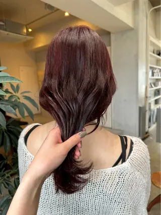 ロング カラー あやね 🎀 大濠のヘアスタイル