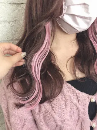 ロング ️❤️透明感カラー Yūka❤️のヘアスタイル