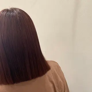 ミディアム 岩本みるか/ 暖色カラー/ベージュのヘアスタイル