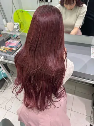 ロング カラー 砂川 航のヘアスタイル