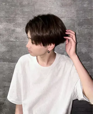 ショート カラー メンズ Gritter所属・Gritter / mayuのヘアスタイル