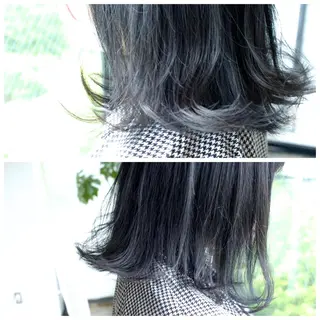 ミディアム カラー BOB🌟ハイトーン /ブリーチ/TAKUのヘアスタイル