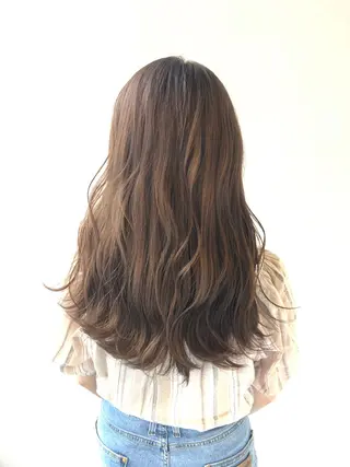 セミロング カラー Bei Licoldo.Atole  ベイリコルド アトリ所属・ベイリコルド　アトリ 店長　宮城一真のヘアスタイル