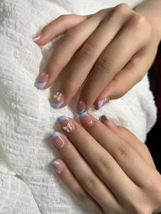 ネイル 長さ出し専門パーツ jenniferのネイルデザイン