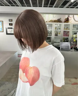 ミディアム カラー パーマ ヘアアレンジ メンズ 心斎橋美容室 Junのヘアスタイル