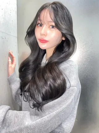 ロング 韓国/レイヤー/艶髪 ルキアのヘアスタイル