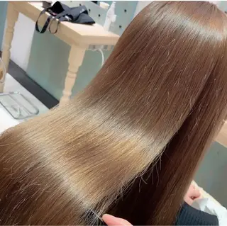 ロング ブリーチなし/ 透明感カラー/松沢のヘアスタイル