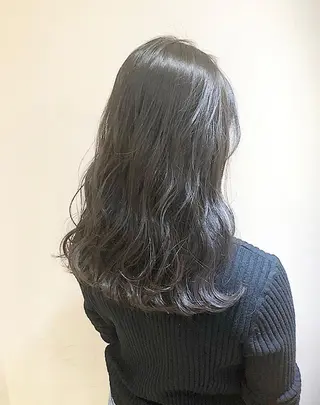 セミロング カラー ヘアアレンジ 店長/ 加藤 流菜のヘアスタイル