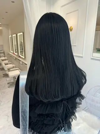 ロング カラー ParveMix🍀 藤原愛未のヘアスタイル