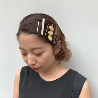 ヘアアレンジ hub hair レイヤー/透明感のヘアスタイル