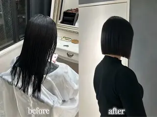 ショート えり 堀江/ボブ /透明感/レイヤーのヘアスタイル