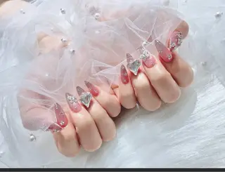 ネイル ETERNA Nail 銀座店【パラジェル/フィルイン/チップ長さだし/マグネット/ニュアンス】所属・ア カリのネイルデザイン