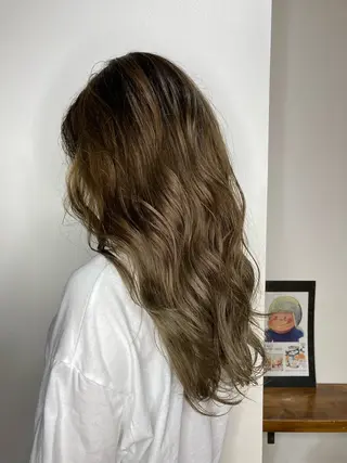 ロング カラー 横浜美容室／暖色系 michika🌹のヘアスタイル