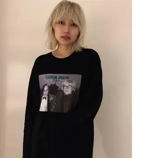 ショート カラー パーマ ヘアアレンジ メンズ 【姫カット】 ナカムラコウキのヘアスタイル