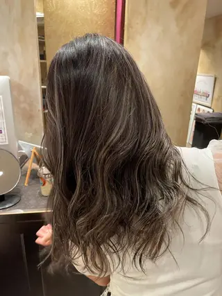 ロング カラー peakshair所属・堀江/メンズパーマ 𝒀𝑼𝑻𝑶のヘアスタイル