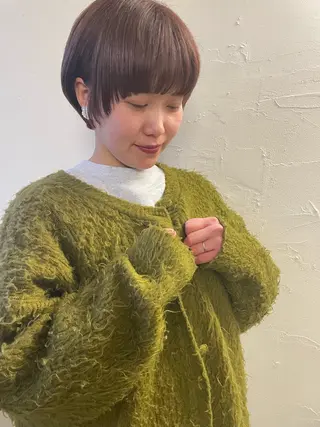 ショート ルプラボウ/日野 /ショート/レイヤーのヘアスタイル