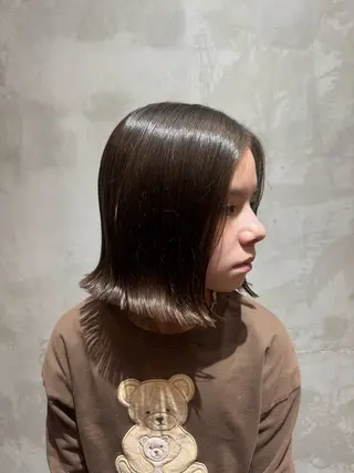 ショート 渋谷/切りっぱなし レイヤー/ブリーチのヘアスタイル