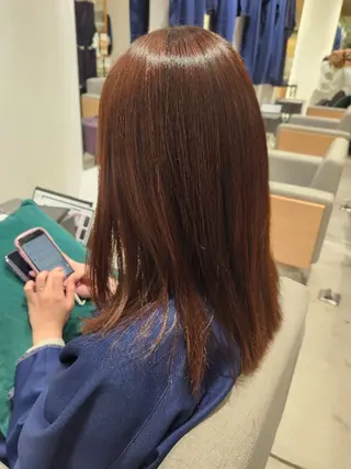 💜艶髪カラー💜 🎶富川美希🎶のヘアスタイル