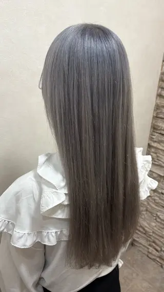ロング アンククロス/ ♡ayu♡のヘアスタイル