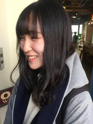 ミディアム カラー 💘透明感カラー💘 沖本 将宏のヘアスタイル