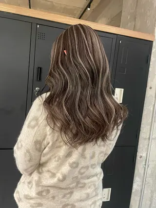 ロング カラー ♡ハイライトカラー shinri♡のヘアスタイル