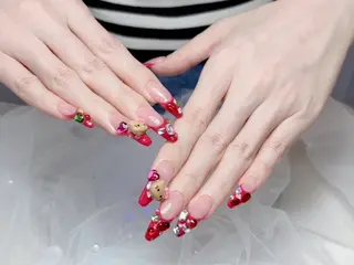 ネイル lucky nail 歌舞伎町のネイルデザイン