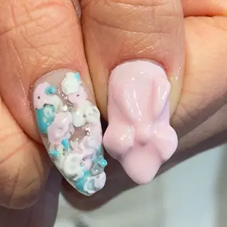 ネイル ハイトーン特化 pepe🎀のヘアスタイル