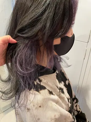 セミロング カラー 沖縄/ヘアアレンジ /ナカノのヘアスタイル