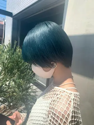 ショート yuga/ パーマのヘアスタイル