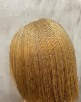 ミディアム カラー 【ピンク/韓国ヘア/ ヘアセット】亜海のヘアスタイル