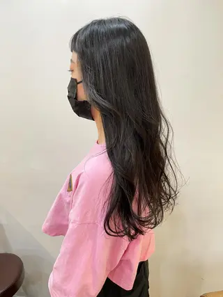 ロング あずまぐち めぐみのヘアスタイル