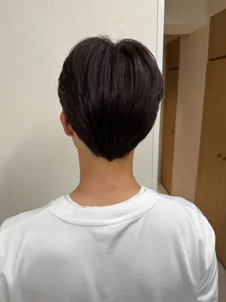 ショート メンズ パーマ/ハイトーン /吉田眞のヘアスタイル