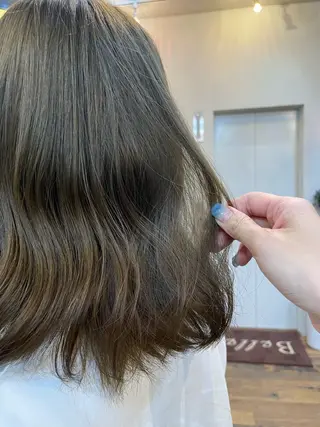 ミディアム 似合わせカット‪// 鶴我万唯華のヘアスタイル