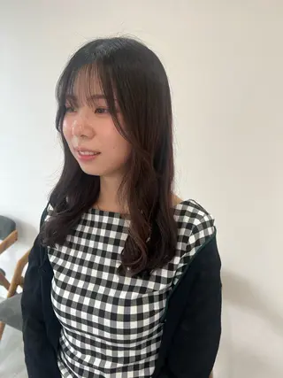 ミディアム 【豊橋・美容室】KIHACO豊橋店所属・【豊橋・美容室】 廣田健一のヘアスタイル