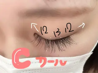 マツエク・マツパ 𝐥𝐢𝐞𝐧所属・𝐥𝐢𝐞𝐧 𝐊𝐚𝐞のマツエク・マツパデザイン