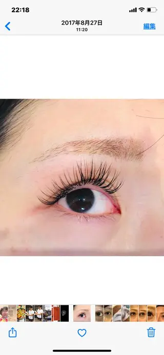 マツエク・マツパ kelly eye立町店のマツエク・マツパデザイン