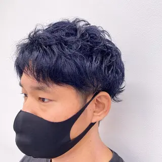 ショート カラー メンズ メンズ特化 水口湧太のヘアスタイル