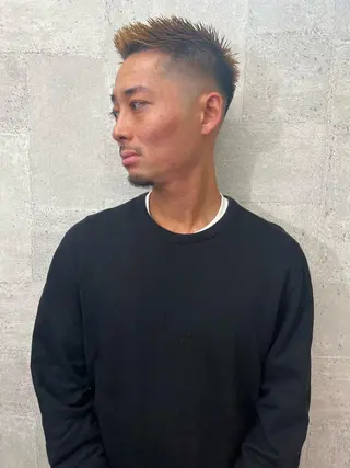 メンズ メンズカット 鈴木ルナのヘアスタイル