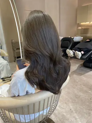 ミディアム カラー ✨髪質改善 縮毛矯正 艶髪 立川 コウキ✨のヘアスタイル