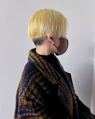 ショート リュウキ/レイヤー/ モードのヘアスタイル