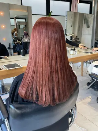 ロング カラー ヘアアレンジ 艶髪/レイヤーカット 🐣misakiのヘアスタイル