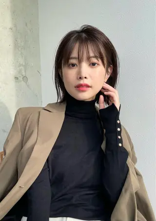 ショート ✨透明感カラー 恵比寿HAYATO✨のヘアスタイル