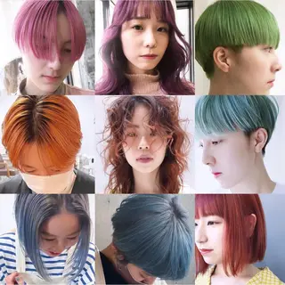 ショート カラー suvvy hairsalonのヘアスタイル