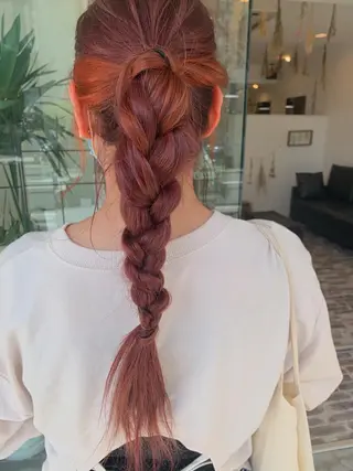 ロング カラー ヘアアレンジ m ā l o.🌷 サカモトマイコのヘアスタイル