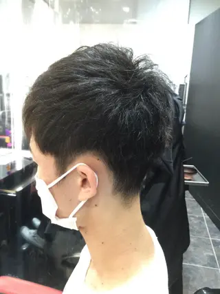 ショート メンズ Annon プライベートサロンのヘアスタイル