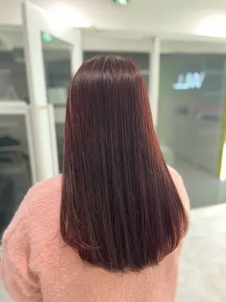 ロング カラー ハイトーンカラー 🦄レイヤーカットのヘアスタイル
