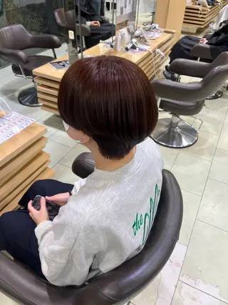 ショート waka❤️✨ レイヤーボブ/ネイルのヘアスタイル