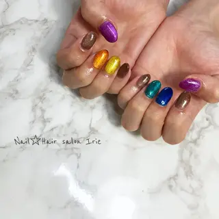 ネイル Hair salon Irie所属・與儀 知佳のネイルデザイン
