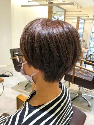 ショート カラー 韓国ヘア×髪質改善 /yoshikaのヘアスタイル