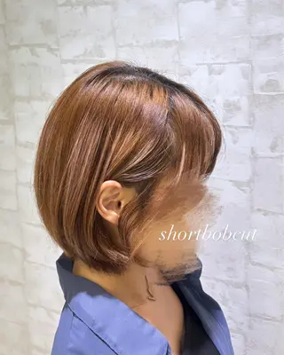 ショート くすみカラー 🤎 髪質改善🪞✨/伽音のヘアスタイル